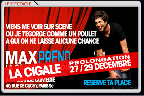 RESERVEZ VOS PLACES