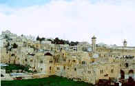 City of Hebron with Ibrahimi Mosque