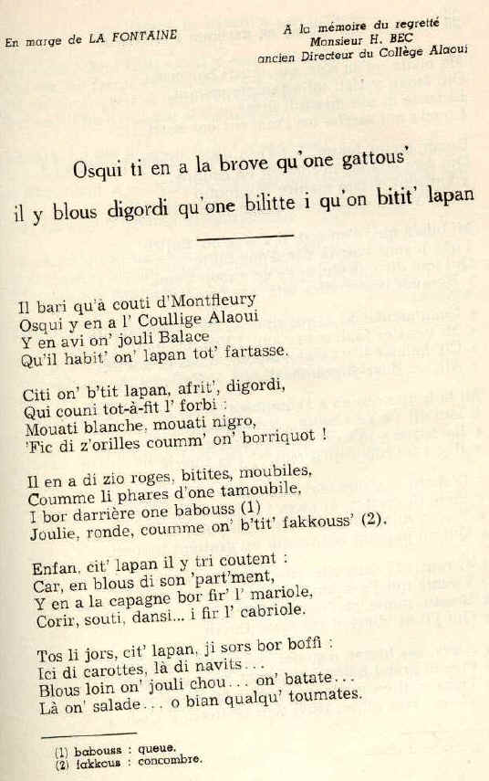 Sabirs - Le gattous ou li bitit' lapan p1.jpg (87438 bytes)
